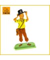 Figurine métal Tintin porte un chapeau Moulinsart 29213