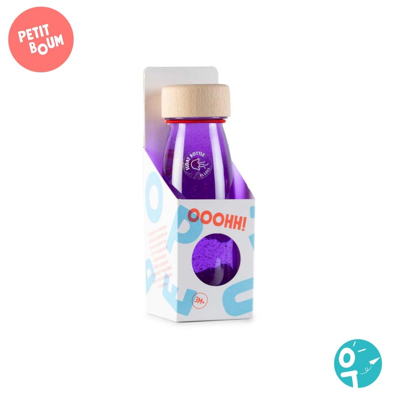 Bouteille Sensorielle Purple Float Bottle Petit Boum