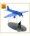 L'avion bleu de Jo, Zette & Jocko - Avion de Werner - En avion Tintin