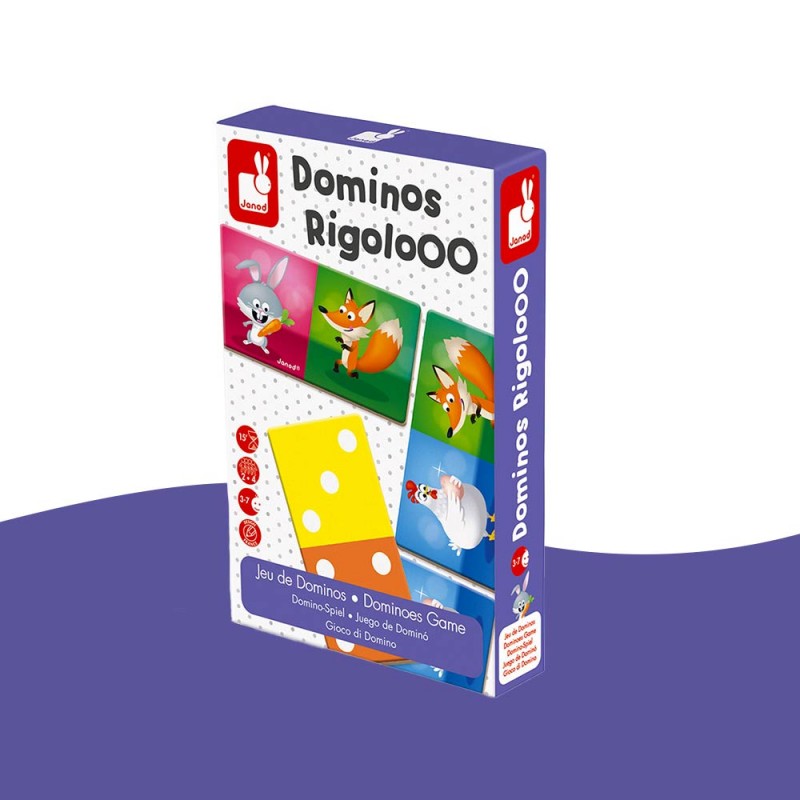 Dominos rigolooo Janod - La boîte