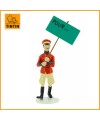 Figurine Plomb Muskar XII - Tintin carte de voeux 1972 -  46525 Moulinsart