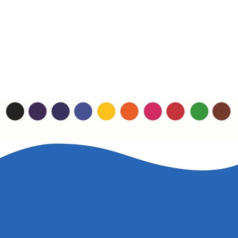 10 feutres colorés aux couleurs primaires pour les enfants