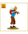 Figurine Tintin ramène Milou - Figurine Résine Tintin 42194