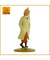 Figurine Tintin en trench - Statuette en résine de 12 cm - Moulinsart 42190