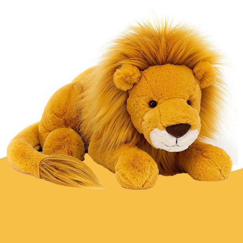 Grande peluche Louie le lion  (54 cm) Jellycat