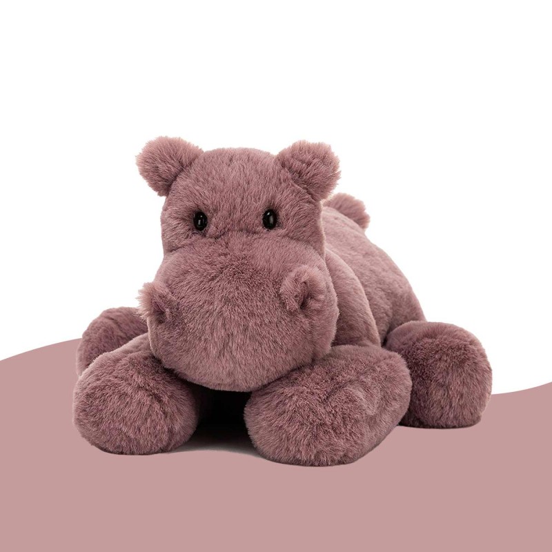 Peluche Huggady Hippo Jellycat (22cm)