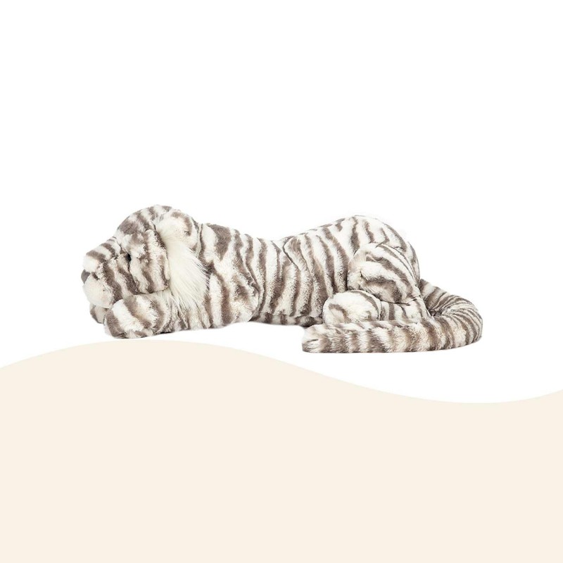 Tigre blanc en peluche