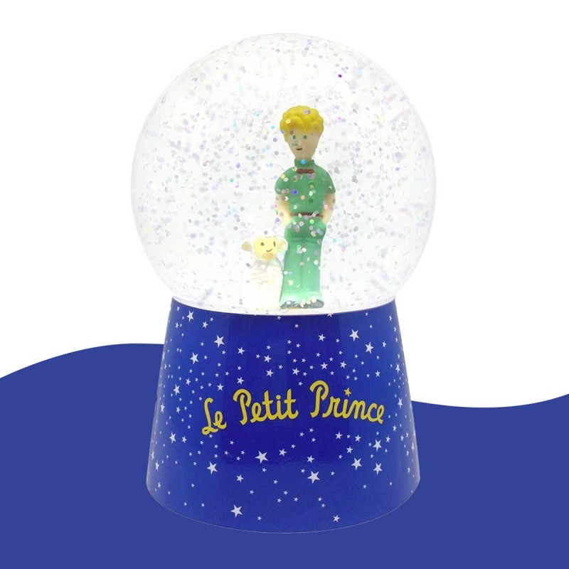 Veilleuse boule à neige musicale Petit Prince Trousselier