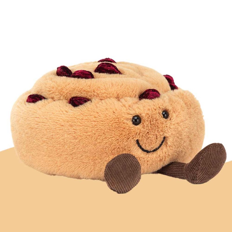 Peluche pain aux raisins amuseable Jellycat