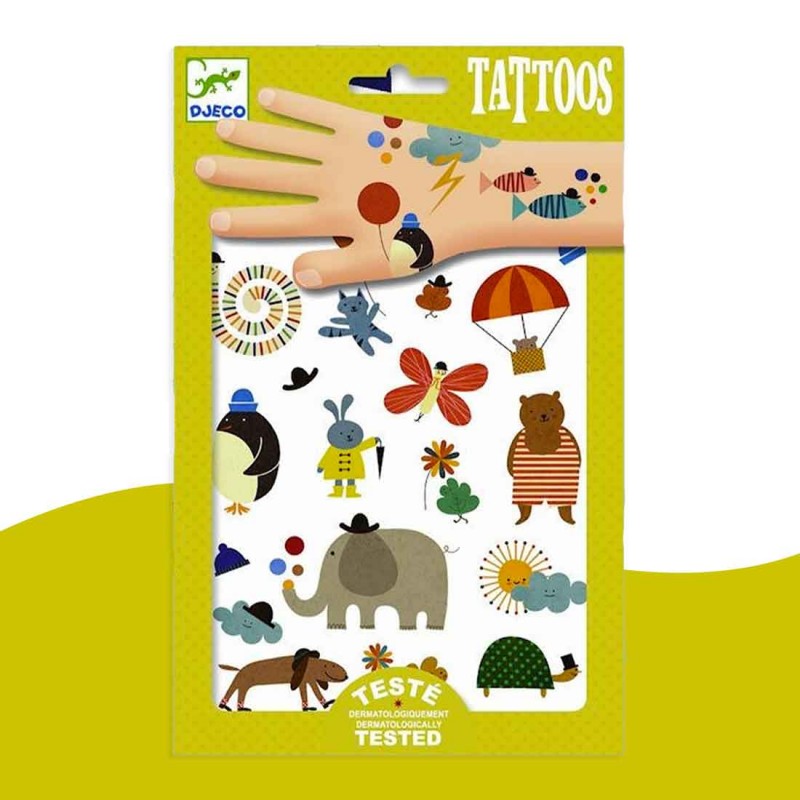 Tatouages Jolies Petites Choses Djeco pour les enfants