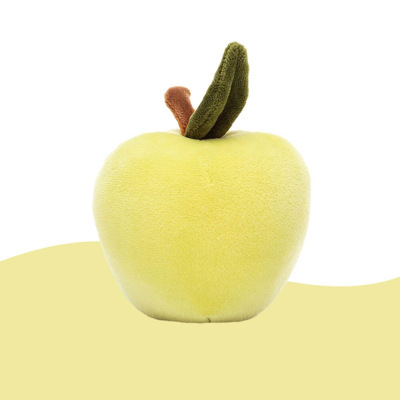 Pomme fruit en peluche pour les enfants Fabulous Fruit Apple