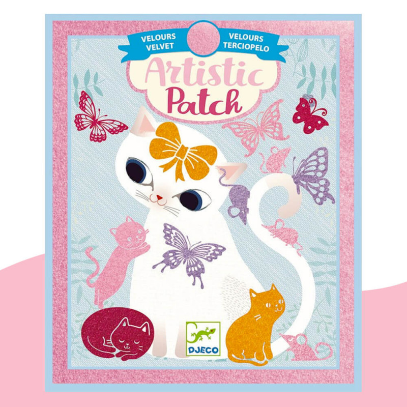 Artistic Patch Velours Petits animaux Djeco