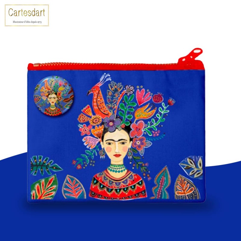 Porte-monnaie Frida Kahlo de Cartesdart