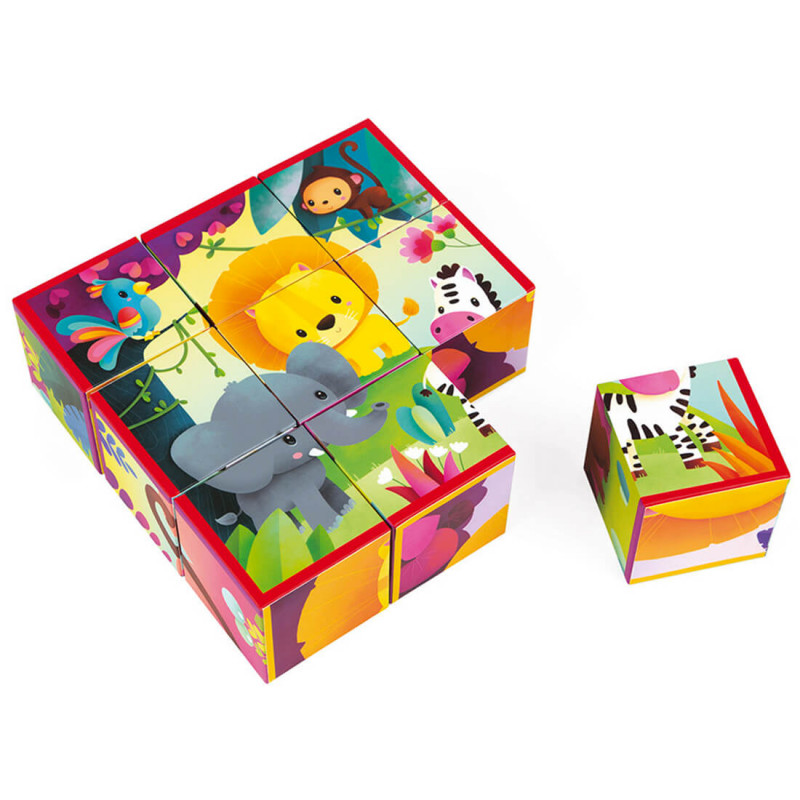 Puzzle cube Enfant Janod