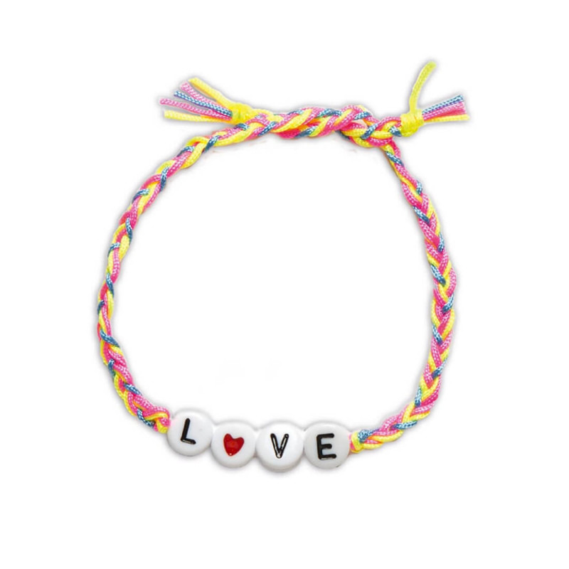 Bracelet multicolore Love Les ateliers bijoux