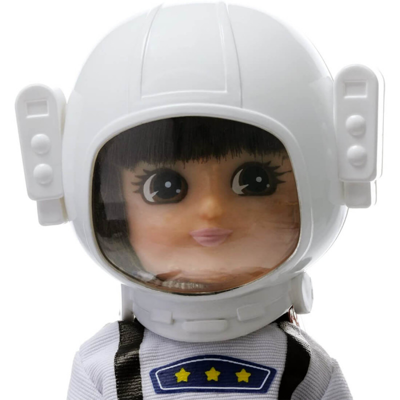 Casque spatiale astronaute poupée Lottie