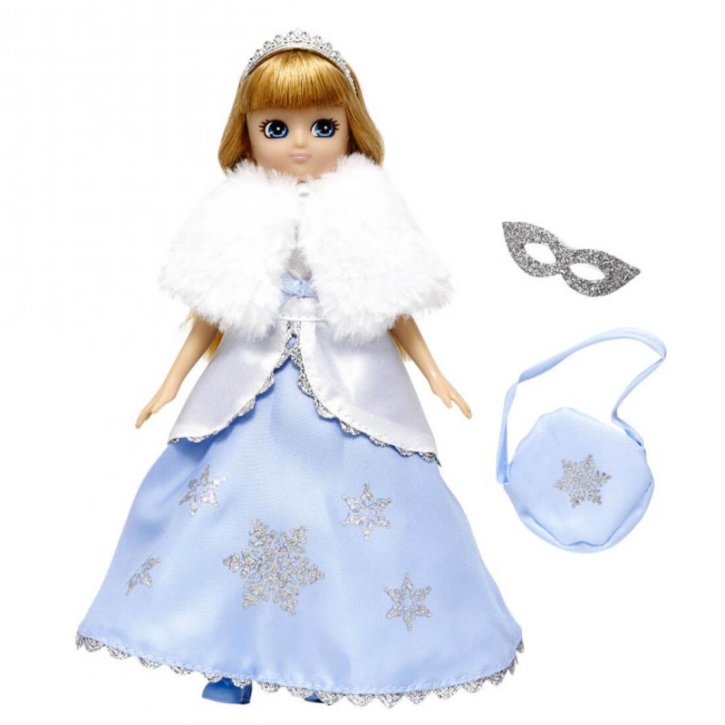 La poupée reine des neiges et ses accessoires.