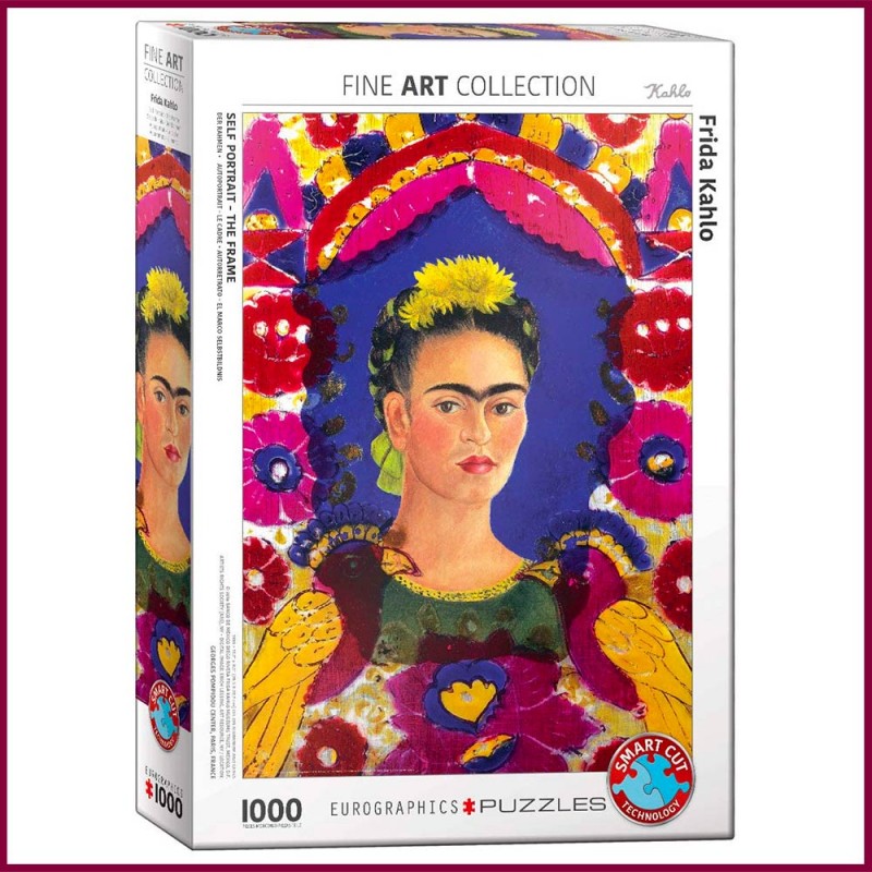 Puzzle Frida Khalo autoportrait - 1000 pièces - Eurographics