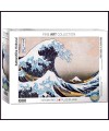 Puzzle La Grande Vague de Kanagawa par Katsushika Hokusai - 1000 pièces - Eurographics