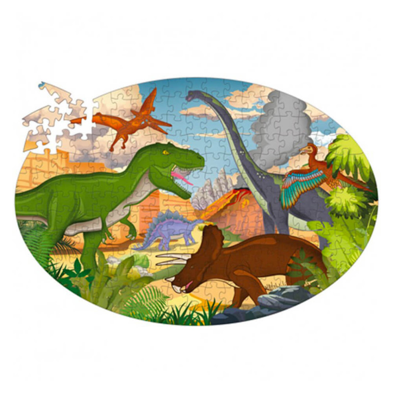 Puzzle sur le thème de dinosaures de 205 pièces pour les enfants (dès 6 ans)