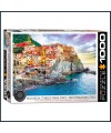 Puzzle Oasis Méditerranéen Manarola - 1000 pièces - Eurographics