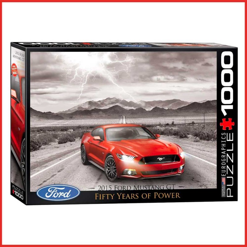 Puzzle Ford Mustang GT 2015 - 1000 pièces - EuroGraphics