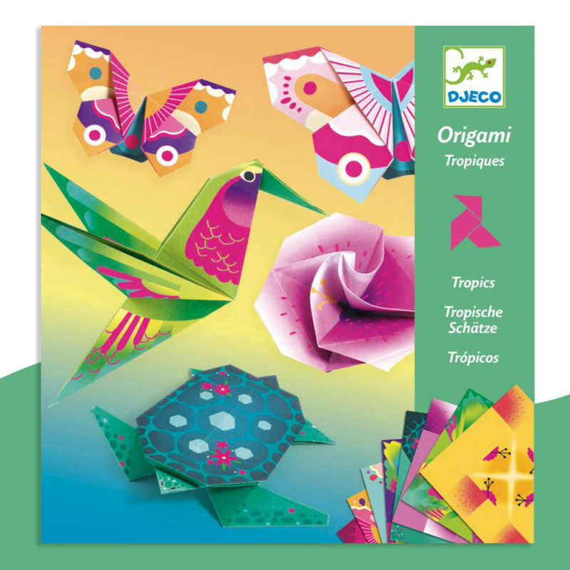 Origami Tropiques enfant Djeco