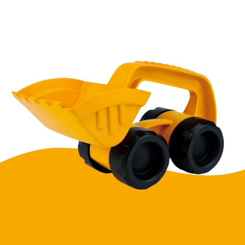 Monster Excavateur jaune jouet de plage Hape