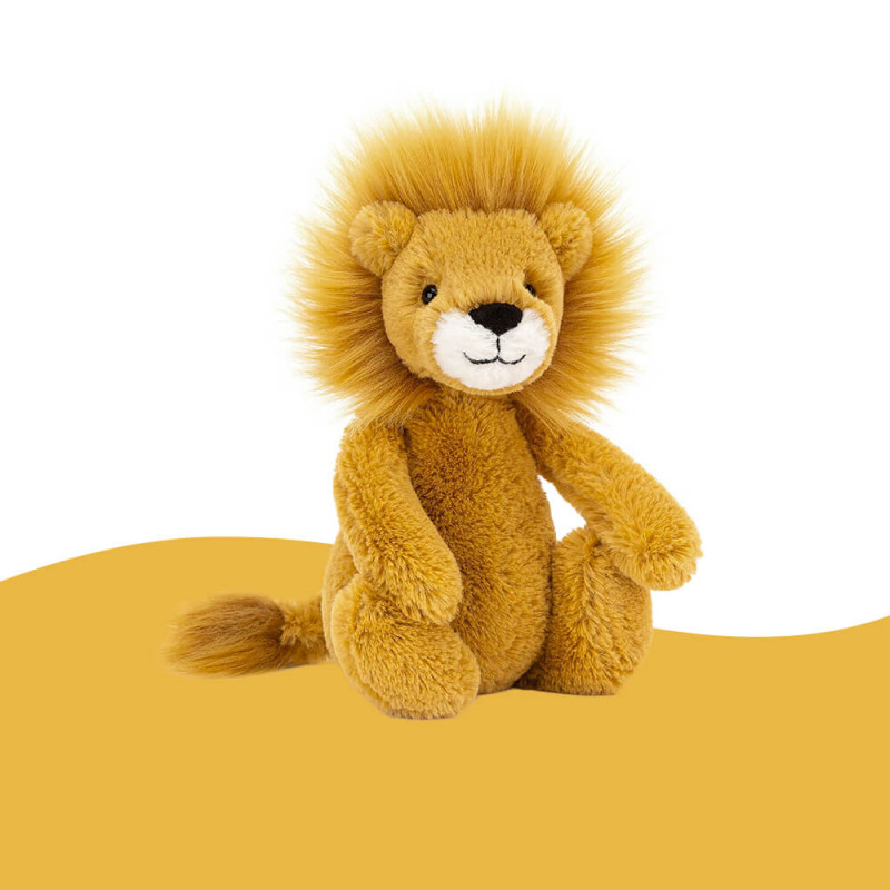 Peluche lion bashful small (18 cm)