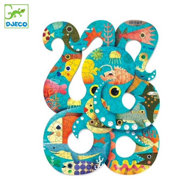 Puzzle Octopus/Pieuvre Puzz'art 350 pièces pour les enfants (dès 8 ans)