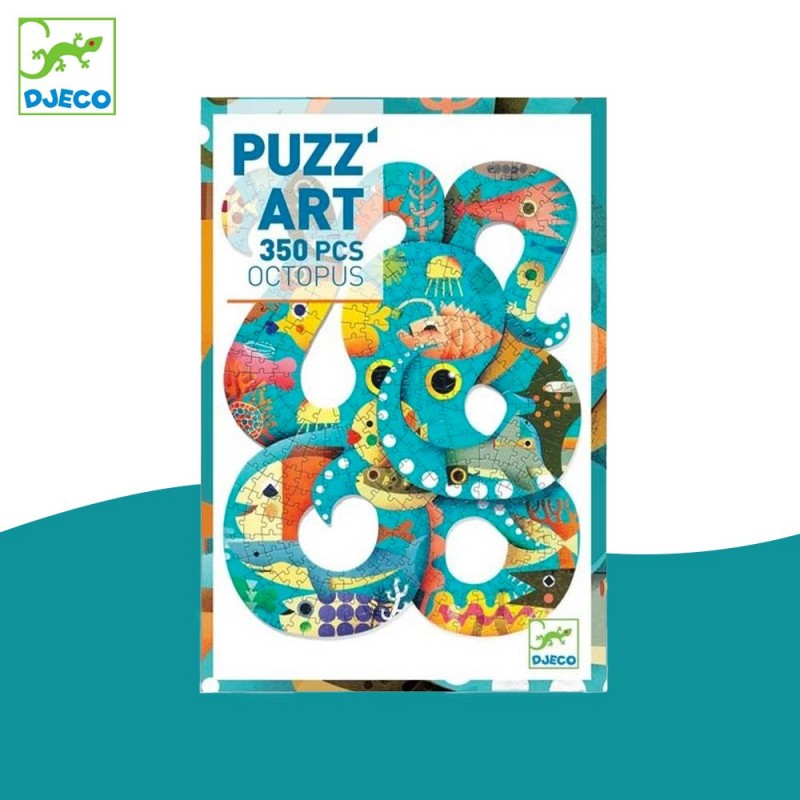 Puzzle Octopus/Pieuvre Puzz'art 350 pièces de Djeco