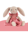 Jellycat lapin peluche Lottie robe de soirée rose