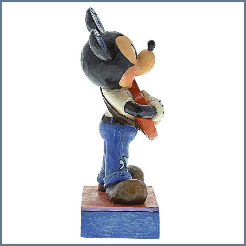 Figurine résine Mickey Mouse Rock & Roll Disney Tradition