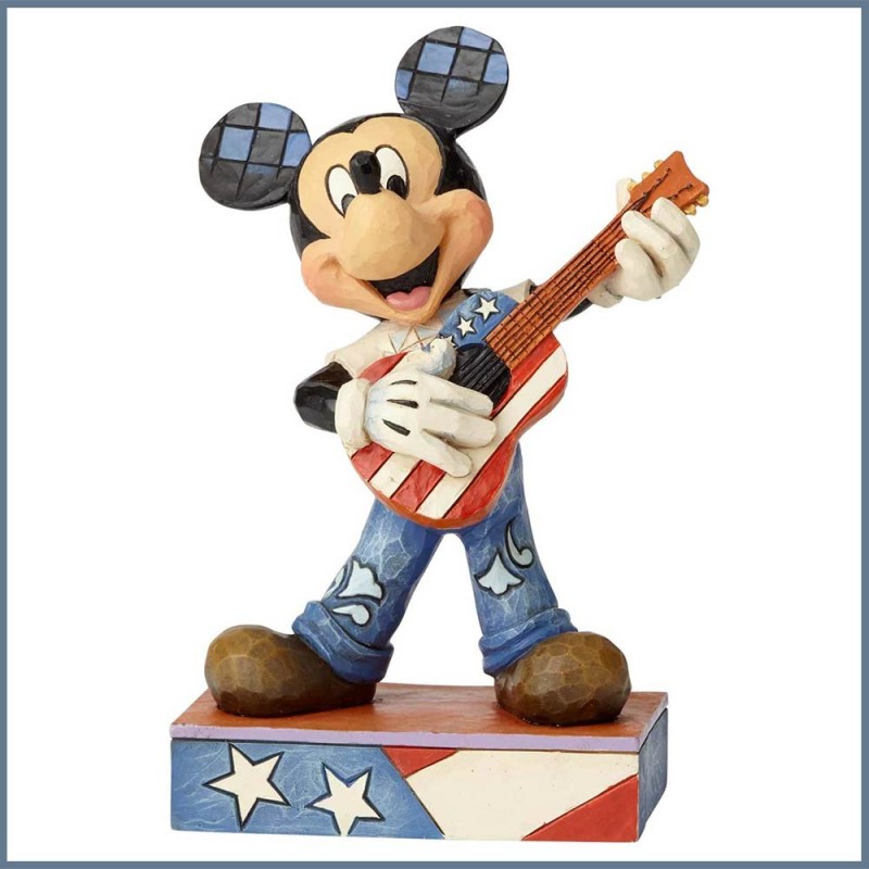 Rock & Roll Mickey Mouse Enesco Disney Traditions by Jim Shore