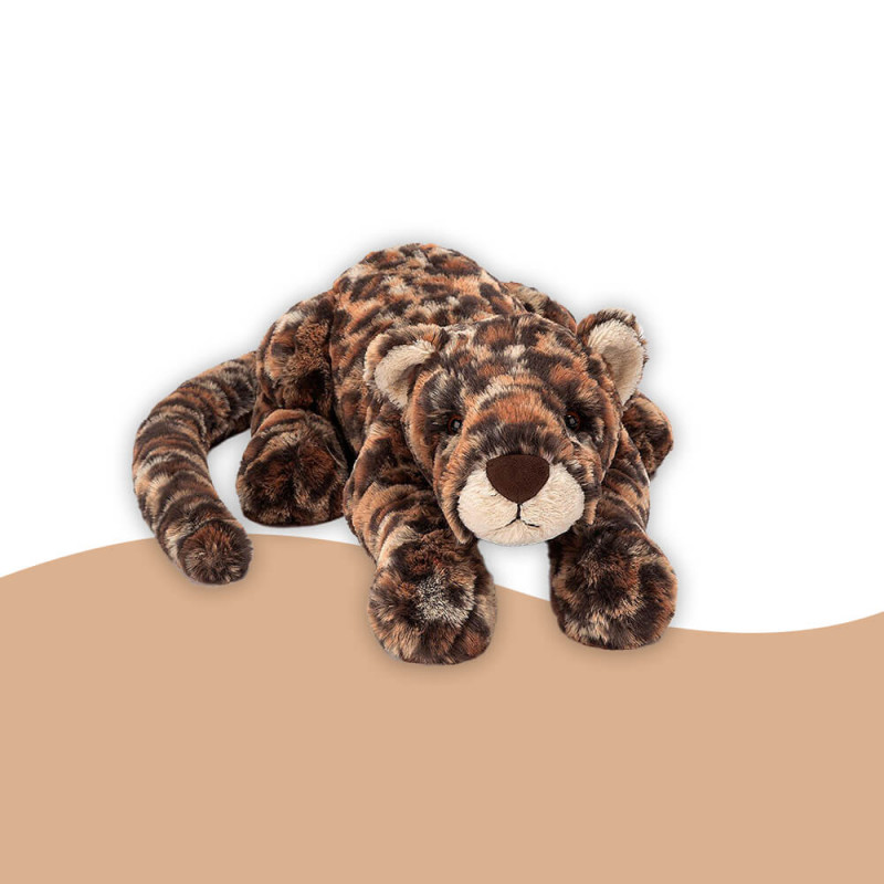 Peluche petit léopard Livi Jellycat (29 cm)