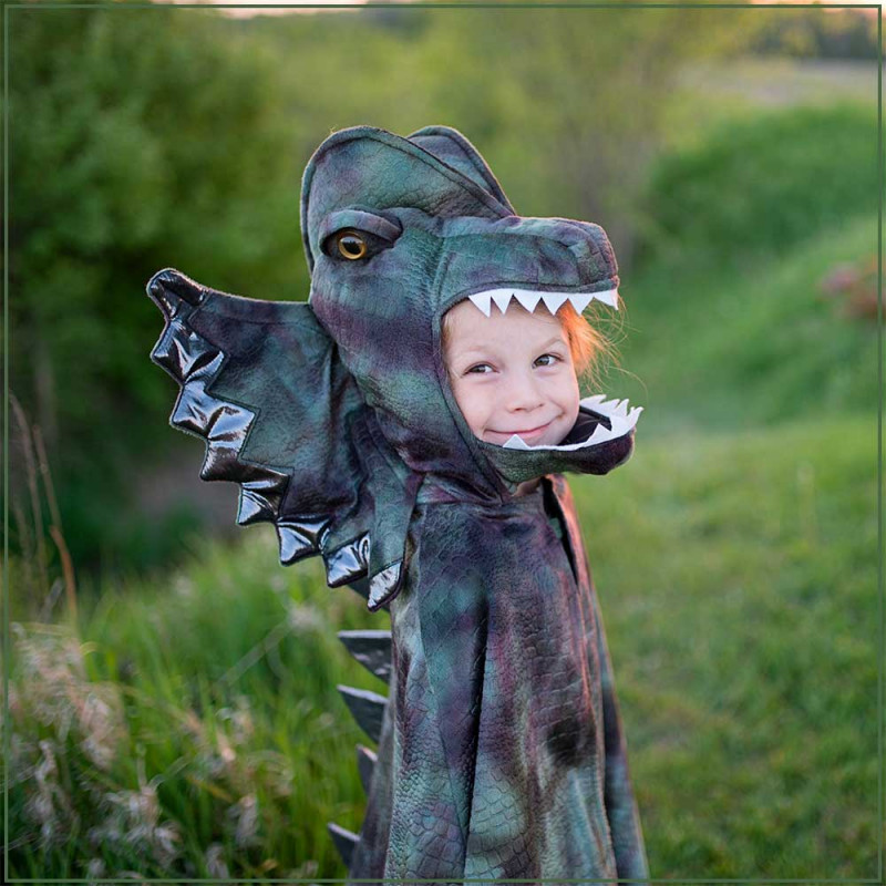 Costume Dinosaure Enfant  DINO BOUTIQUE® Étiqueté Dilophosaure