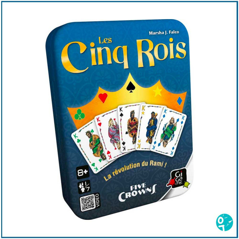 Les Cinq Rois - Jeu de cartes - Gigamic - dès 8 ans