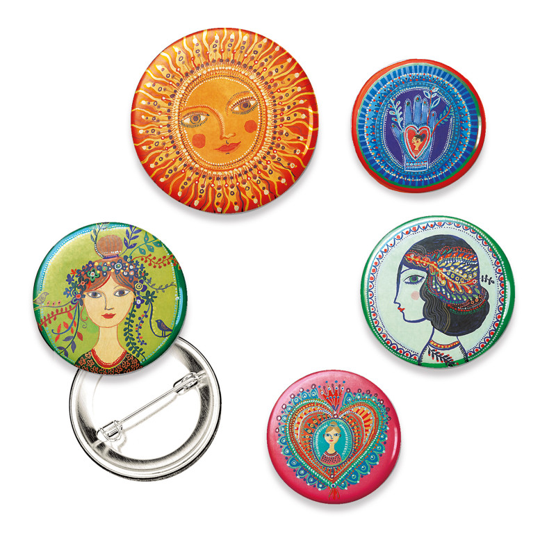Badges Accessoires Djeco Lovely Chance