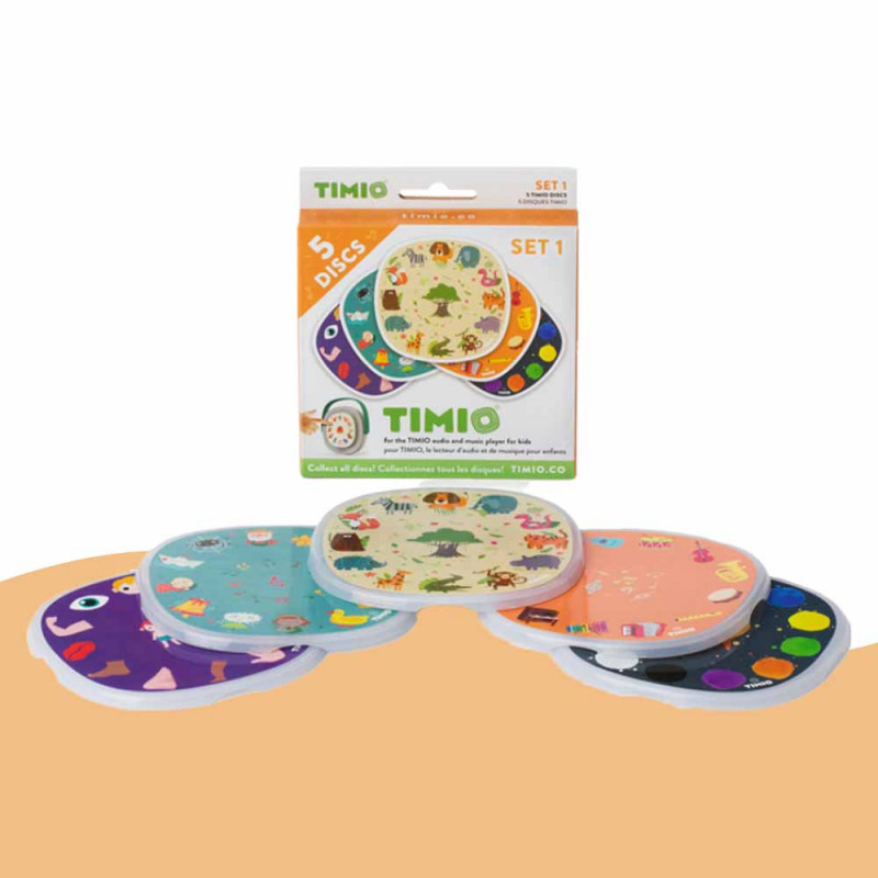 TIMIO Premier set de 5 disques audio