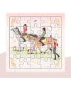 Carte Postale Puzzle Equitation Cartes d'Art