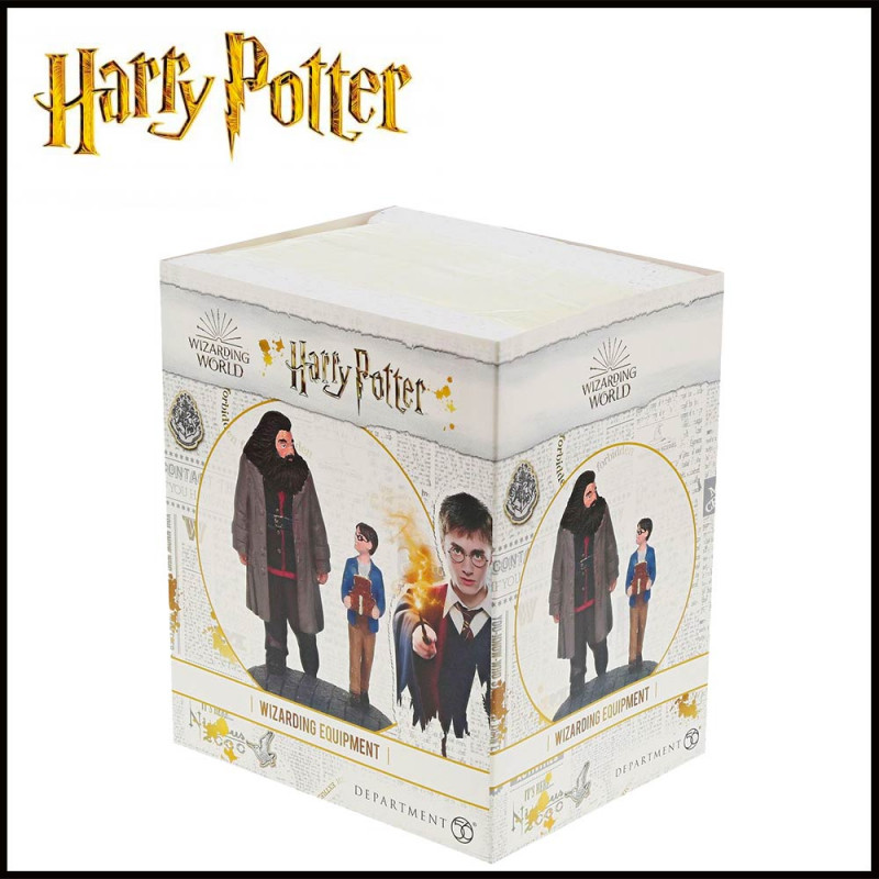Figurines Résine Hagrid et Harry Potter Boîte Enesco