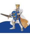 figurine Papo Roi Arthur bleu enfnat