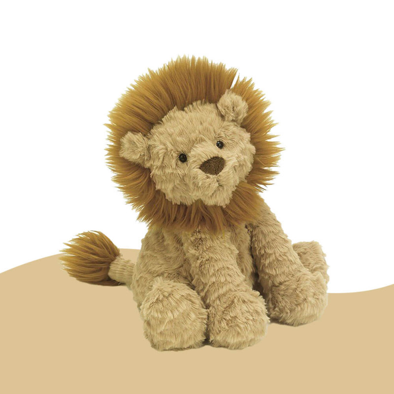 Peluche lion Fuddlewuddle de Jellycat (23cm)