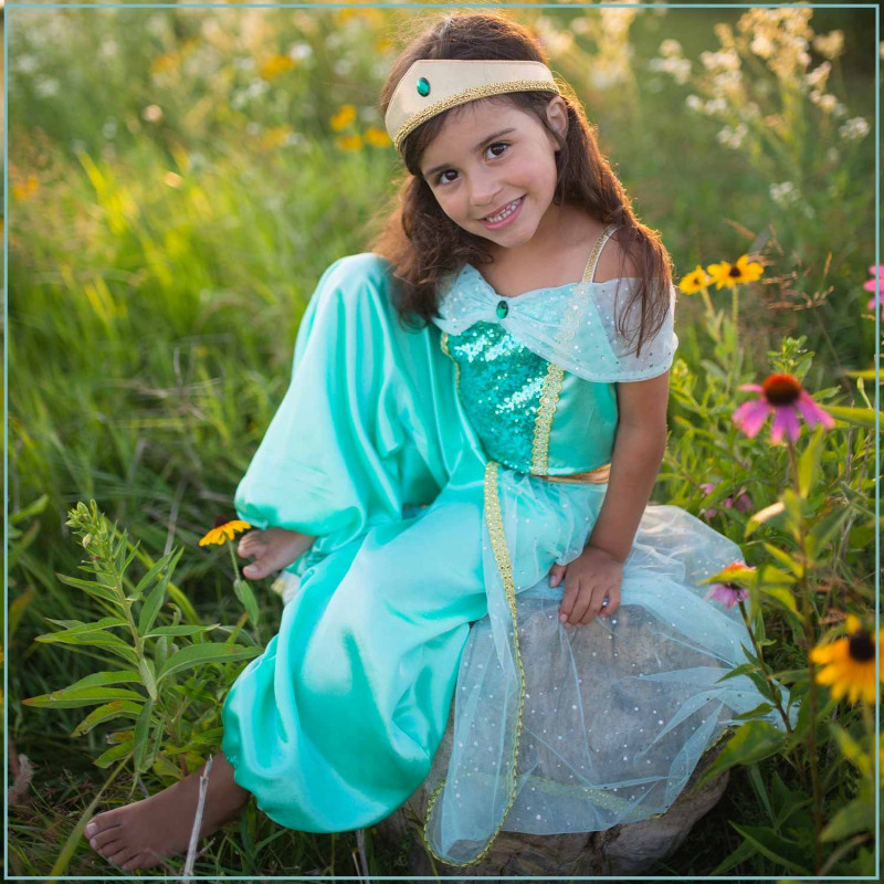 Costume Princesse Jasmine 7-8ans Great Pretenders