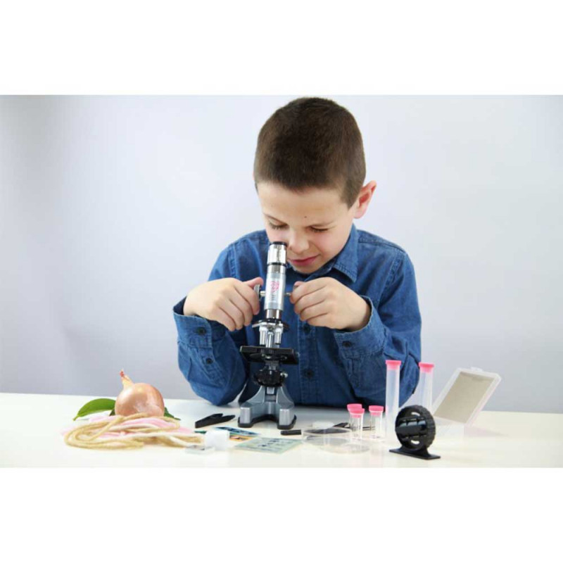 Jeune garçon Microscope Buki dès 8 ans