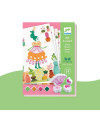 Tampons Flower Girls Mix and Match Djeco