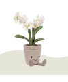Peluche orchidée blanche de Jellycat