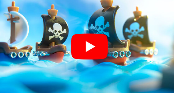 Pirates en vue smartgames vidéo règles